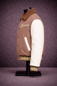 Veste universitaire unisexe en laine brodée Shamsher Sports SS-VJ-25, style unique, meilleur prix, fermeture à boutons recouverts sur le devant - Product Image 2