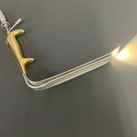 Hot Sale High Quality Breast Augmentation Fiber Optic Retractor Stainless Steel Manual Surgical Instrument Class I Java Surgical