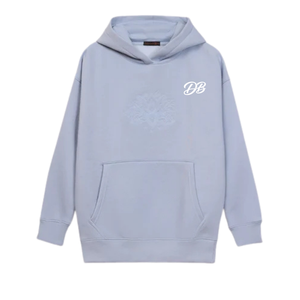 เสื้อฮู้ดดี้สีเขียวเซจปักโลโก้ตามสั่งสำหรับผู้หญิง ผ้าฟลีซหนานุ่ม สวมหัวแบบดรอปโชว์เดอร์ สไตล์สตรีทแวร์ ขายส่ง - Product Image 4