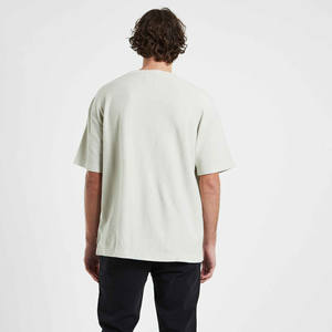 T-shirt homme oversize, coupe ample et décontractée, coton respirant, col rond, style streetwear, tissu doux, usage quotidien, vêtements d'été - Product Image 2
