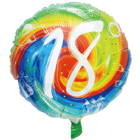 Ballon flottant en aluminium imprimé de 18 pouces, en gros, article unique, décorations pour mariage, anniversaire, Noël