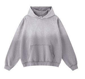 Custom Hoodie Men Premium Cotton Fleece Regular Fit Pullover <b>Sweatshirt</b> Breathable 180g Winter Logo Printing <b>Embroidery</b> OEM - Product Image 4
