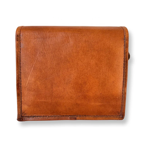 Sac à bandoulière en cuir véritable fabriqué à la main sacs à main à bandoulière à la mode pour les voyages - Product Image 2