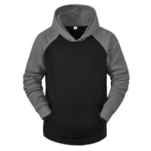 Hot Sale Price Customized Unisex Pullover Tracksuits Spring Vintage 2 in 1 Solid 100% Cotton Breathable Quick Dry - Product Image 2