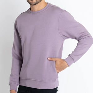 Sudadera Personalizada con Logotipo para Hombre, Cuello Redondo, Algodón Premium, Forro Polar de Poliéster, Informal de Invierno, Holgada, Ecológica, Transpirable, para Gimnasio - Product Image 4