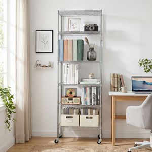 Espositore in Acrilico a 6 Livelli con Spaziatura Regolabile e Design Smontabile - Product Image 1