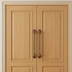 Modern Brass 36inch <b>Door</b> <b>Handle</b> <b>Pull</b> | Twisted Spiral Design Heavy Duty for Apartment Entrance <b>Doors</b> - Product Image 2