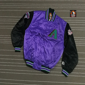 High Quality Satin Bomber Jacket Sports Custom <b>Starter</b> Bomber Jacket - Product Image 1
