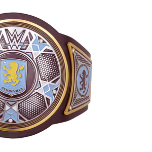 Aston Villa Championship Belt High Quality Wrestling Title Belt Collectible Fan Gear Personalized Sports Belts - Product Image 4