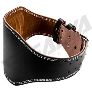 100% Original Leather Buckle Heavy Duty Strong Gym Belt Weightlifting Bodybuilding Powerlifting <b>Back</b> <b>Support</b> Non-Slip Fitness - Product Image 4