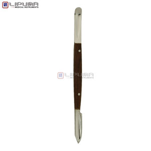 Cuchillo de cera Lessman de calidad premium, 13 cm, mango de madera, acero inoxidable, instrumento de tallado de cera para laboratorio dental, protésico - Product Image 6