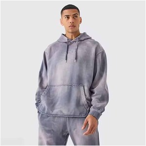 Survêtement Homme Délavé à l'Acide de Qualité Supérieure, Design Personnalisé, Coupe Oversize, Vente en Gros Usine, Prix Bas, Respirant - Product Image 6