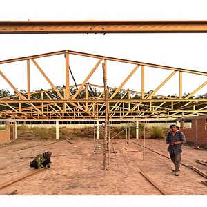 โครงหลังคาเหล็กสำหรับฟาร์มสัตว์ปีก Eratek EV42.50 เกรด G550 มาตรฐาน JIS ความคลาดเคลื่อน 5% ระบบโครงหลังคาสำหรับที่อยู่อาศัยและฟาร์มสัตว์ปีก - Product Image 1