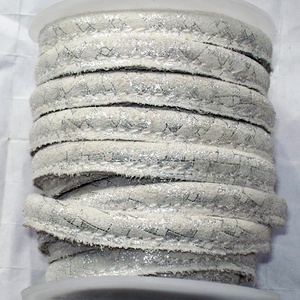 Hot Selling High Quality Stitched Drawcord DIY Bracelet Jewelry Findings Eco-Friendly Leather Cords for Home Textile Wholesale - Product Image 3
