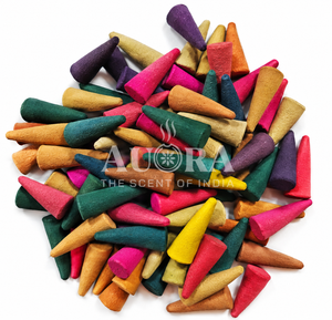 Cônes d'encens faits main de couleur naturelle, faible MOQ, tube de 100 g, cônes Dhoop longue durée, plus de 100 parfums, prix usine, étiquette personnalisée - Product Image 5