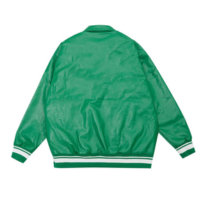 Chaqueta de Algodón para Hombre de Buena Calidad, Estilo Boyfriend, para Exteriores, con Bordado, Tipo Varsity, Cortavientos, Larga y Delgada, Estilo Bomber de Béisbol para Verano - Product Image 4