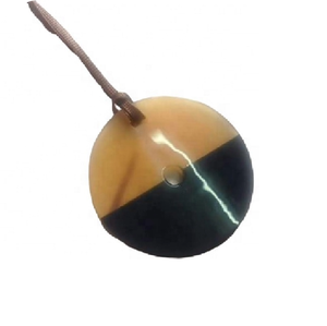 Collar de cuentas de resina de vidrio multicolor hecho a mano de la mejor calidad, estilo vintage, cadena de eslabones, bordado colorido para niñas - Product Image 5