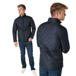 Hot Sale Quilted Puffer <b>Jacket</b> Mens USA Size Streetwear <b>Padded</b> Winter Coat Manufacturer Custom Logo Private Label - Product Image 3
