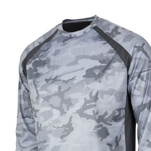 เสื้อเชิ้ตตกปลาแขนยาวลายพรางสำหรับผู้ชาย UPF 50 แห้งเร็ว ระบายความชื้น โพลีเอสเตอร์ เสื้อสำหรับกิจกรรมกลางแจ้ง - Product Image 5