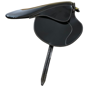 Selle anglaise longue durée pour chevaux de course, équestre, robuste, pour exercices de vitesse, personnalisable (couleur et logo) - Product Image 2