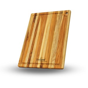 เขียงไม้สักเกรดพรีเมียมแบบปลายไม้ ขายส่ง |   ครัวทำมือ - Product Image 1