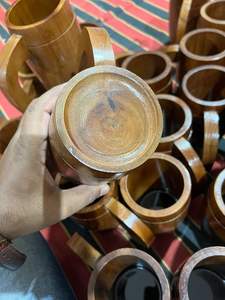 Tazas de Madera Hechas a Mano de Primera Calidad, Talladas en Madera Maciza, Diseño Personalizable, Aptas para Alimentos, Ecológicas, para Uso en el Hogar y Camping - Product Image 4