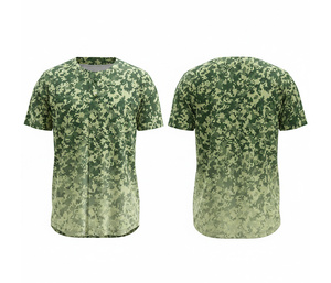 Fournisseur en gros de maillots de baseball personnalisés et élégants |   Kit de baseball d'équipe avec logo et numéros personnalisés |   Base en polyester respirant - Product Image 5