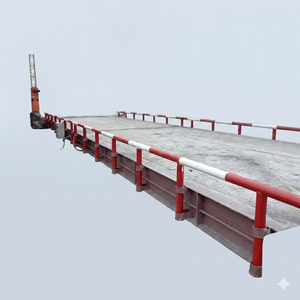 Stainless Steel Electronic Weighbridge for Trucks 60 Ton Capacity Ground Vehicle Weight Scale OEM/ODM LED LCD accuracy 3 - Product Image 1