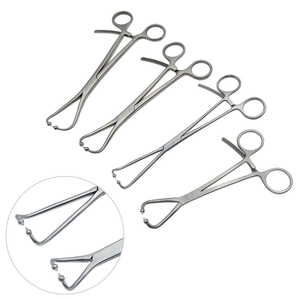 Pinzas ORTHO GENIX manuales para reducción ósea en cirugía ortopédica de animales pequeños, pinzas de sujeción de placas veterinarias de acero inoxidable - Product Image 2