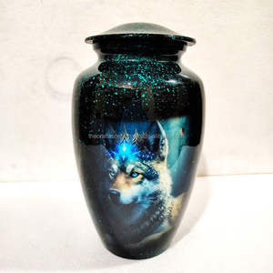 Urnas de Cremación de Aluminio Personalizadas CRAFT ASCENT, Estilo Americano con Diseño de Colibrí, para Cenizas Humanas o de Mascotas, Capacidad de 220 Pulgadas Cúbicas, Superventas - Product Image 6