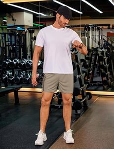 Men's Running Breathable Workout Gym Athletic <b>Shorts</b> Woven Fitness Custom Logo 5 Inch Casual Man Sportswear <b>Shorts</b> - Product Image 3