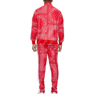 Ropa Casual de Marca Privada, Último Diseño, Chándal Sublimado, Venta al por Mayor OEM, Chándal Sublimado de Manga Larga para Hombre - Product Image 3