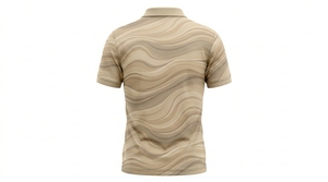 Camisas de Hombre de Alta Calidad 100% Poliéster, Antiarrugas, Diseño Nuevo, Tejido de Punto Personalizado, Venta al Por Mayor - Product Image 3