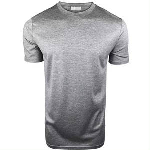 เสื้อยืดออกกำลังกายผู้ชายทรงปกติ ผ้าฝ้าย 100% คุณภาพสูง แห้งเร็ว ยืดได้สี่ทิศทาง ระบายอากาศดี บริการรับผลิตตามแบบ OEM สำหรับการออกกำลังกาย - Product Image 6