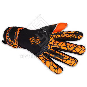 Gants de gardien de but de football SPYTHER GEAR SPORTS en latex de haute qualité, antidérapants, avec fermeture auto-agrippante et protection des doigts - Product Image 5