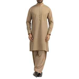 Vente en gros usine – Nouveauté 2026 : Salwar Kameez décontracté pour hommes, style pakistanais musulman, avec logo et tailles personnalisables – Vêtements indiens et pakistanais pour hommes - Product Image 1