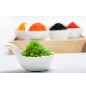 Caviar noir de bonne qualité, œufs de Tobiko Fling Fish pour sushi, caviar de qualité casher pour sushi. - Product Image 4