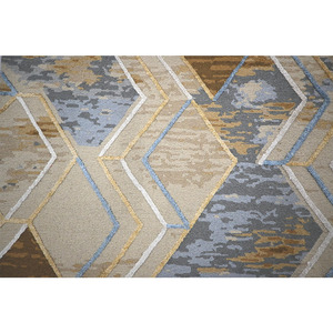 Alfombra Tejida a Mano de Lana Natural Cálida con Sumac |   Alfombra Tejida Suave de Estilo Rústico |   Tejido fino 7/40 |   Hecho a Mano en India - Product Image 1