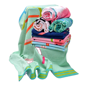 Hot Sale High Cotton Waffle Water Absorption <b>Quick</b> <b>Dry</b> Soft Custom Print Turkish Tropical Sports & <b>Beach</b> <b>Towel</b> - Product Image 2