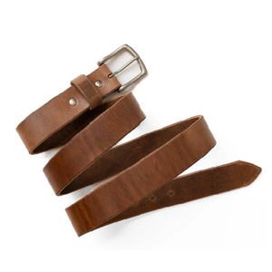 High Quality Genuine Leather Ratchet Belt for Men Custom Logo Buckle Western Casual Style Low Price From Pakistan - Product Image 2