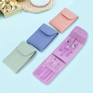 Juego de Manicura de Alta Calidad de 8 Piezas, Cortaúñas de Acero Inoxidable de Color, Juego de Tijeras para Uñas Totalmente Personalizado ANAAIF - Product Image 6