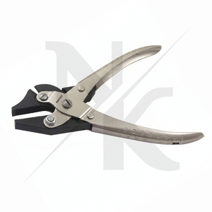 Premium Parallel Combination Stainless Steel Flat Nose Plier <b>Cutter</b> 140mm Spring Serrated Jaw Jewelry Setting DIY Craft Use - Product Image 6