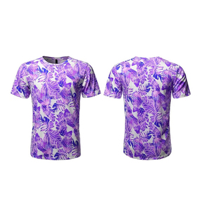 เสื้อยืดซับลิเมชั่น โพลีเอสเตอร์ 100% ไซส์ US ลายเรียบ เป็นมิตรกับสิ่งแวดล้อม แห้งเร็ว เสื้อยืดพิมพ์ลายตามสั่งสำหรับผู้ชาย - Product Image 5