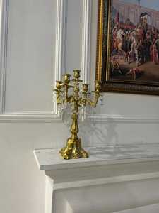 Elegant <b>Table</b> Decoration Metal Candle Stand Crystal Globe Home Decor <b>Dining</b> <b>Table</b> <b>Centrepiece</b> Event Decoration Banquet Decor - Product Image 5