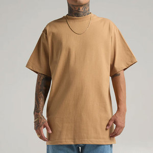 เสื้อยืดวินเทจทรงโอเวอร์ไซส์เนื้อหนัก 260GSM ย้อมสีแบบ Garment Dyed ทรงบ็อกซี่ สั่งทำพิเศษพร้อมลายพิมพ์นูน - Product Image 1