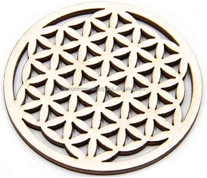 Sous-verres en aluminium de haute qualité, découpés au laser, à bas prix. - Product Image 1