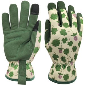 Beautiful Color New in Design High Quality Flexible Leather Anti-Chemical Gardening <b>Gloves</b> with Unique Design Hand Protection - Product Image 6