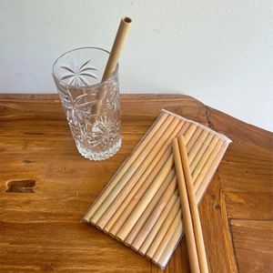 EXPAD Eco-friendly <b>Bamboo</b> Biodegradable Drinking <b>Straws</b> 200mm Length 6mm Inner Diameter From Ho Chi Minh City for Restaurants - Product Image 4