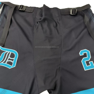 Pantalon de hockey sur roulettes personnalisé Sibrin, imprimé par sublimation, protection UV, respirant, rembourrage en Cordura, protection professionnelle pour le hockey - Product Image 3