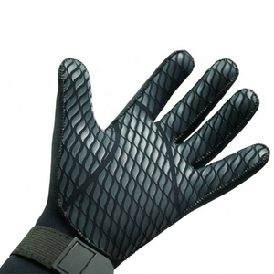 Top Selling Neoprene Insulated Fishing Gloves Full Finger Waterproof Non-Slip Adjustable Wrist <b>Strap</b> Unisex All Seasons - Product Image 4